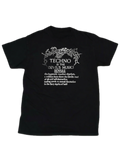 “TECHNO” TEE BLACK