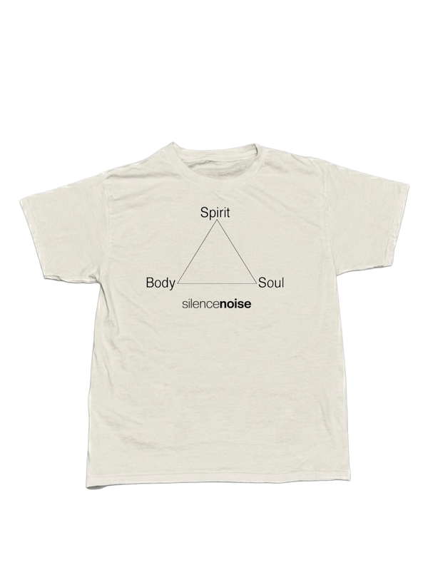 “SPIRIT.BODY.SOUL” TEE WHITE