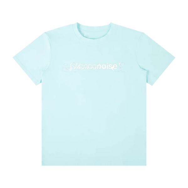 “SILENCE NOISE 2” TEE BLUE
