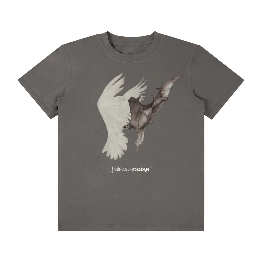 “GOOD.AND.EVIL” TEE GREY