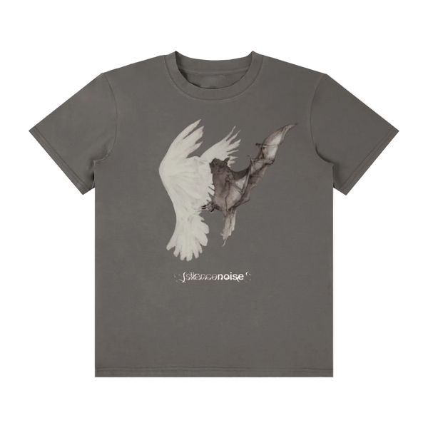 “GOOD.AND.EVIL” TEE GREY