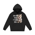 “GIVE ME YOUR F*CKING SOUL” HOODIE BLACK