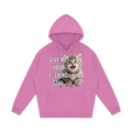 “GIVE ME YOUR F*CKING SOUL” HOODIE PINK