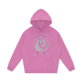 “NEVER FAKE A ORGASM” HOODIE PINK