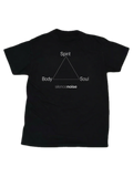 “SPIRIT.BODY.SOUL” TEE BLACK
